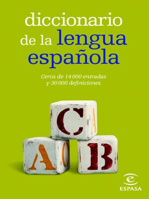 cover image of Diccionario de la lengua española Mini